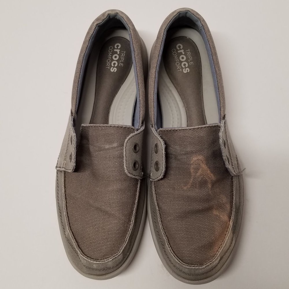 Crocs Women's Walu II Canvas Skimmers